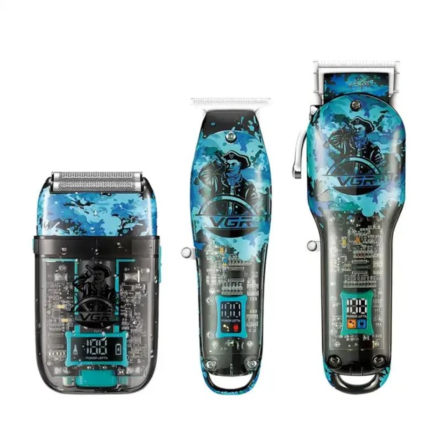 Професійний комбо-набір VGR Professional LImited Edition Set Blue (V-645)