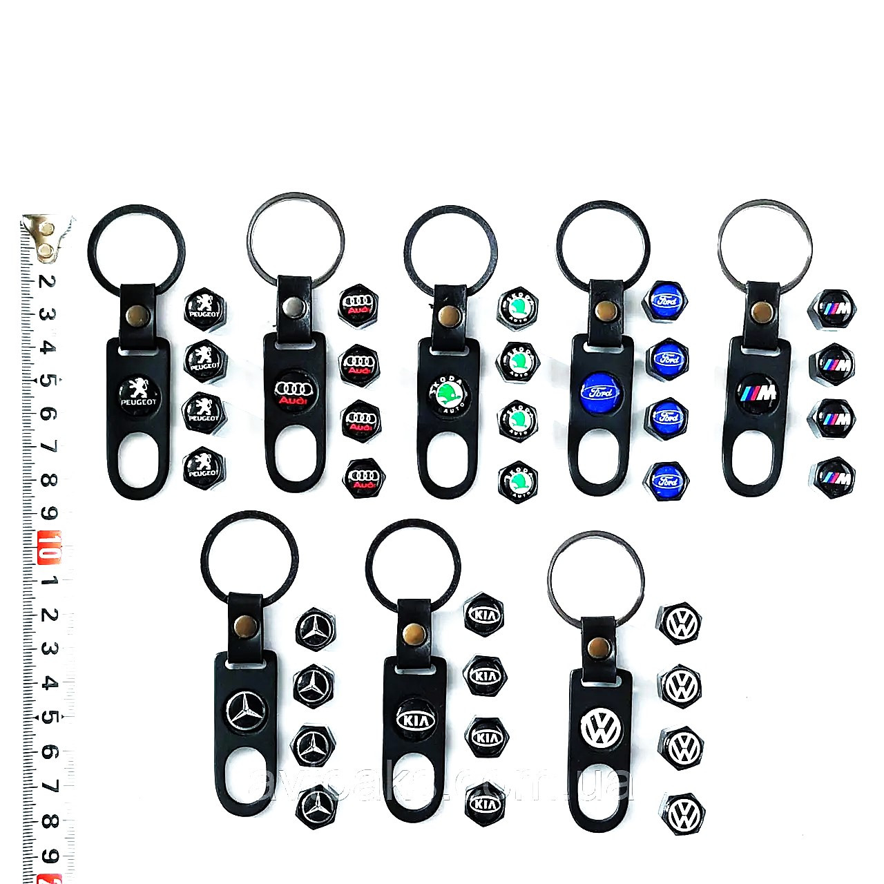 Ковпачки на ніпель з брелоком (подарунковий набір), фото 1