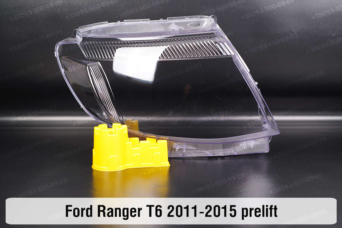 Скло фари Ford Ranger T6 (2011-2015) дорест праве