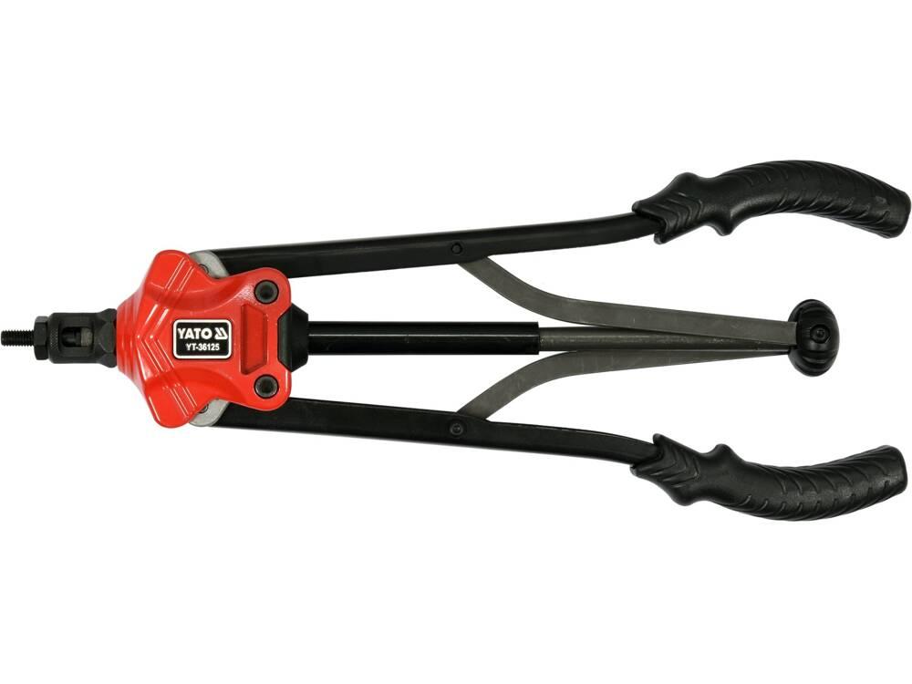 Заклепочник дворучний різбовий YATO для нитогайок М3-М12 420 мм YT-36125