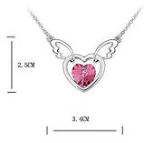 Підвіска в стилі Victoria's Secret, малинова, фото 3