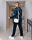 Жіночий спортивний костюм велюровий: 50-52,54-56,58-60,62-64 - фото 4 - id-p2345386516