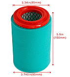 Повітряний фільтр для Yamaha OEM 1P0-E4450-00-00 Big Bear 250 400 Bear Tracker Bruin ATV, фото 2