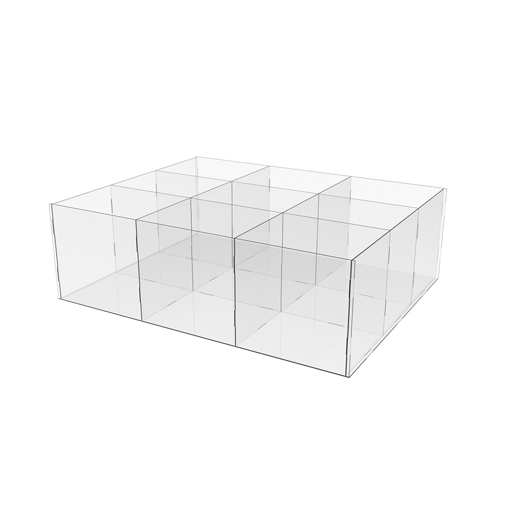 Коробка акрилова EKOSTAR 400х320х130