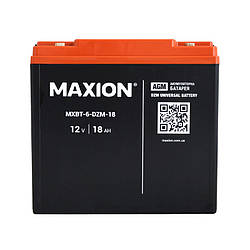 Акумулятор тяговий MAXION MXBT-6-DZM-18 (12V, 18Аh)