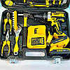 Акумуляторний шуруповерт DeWALT 21В з набором інструментів (30 од.) 1:1 41802, фото 5