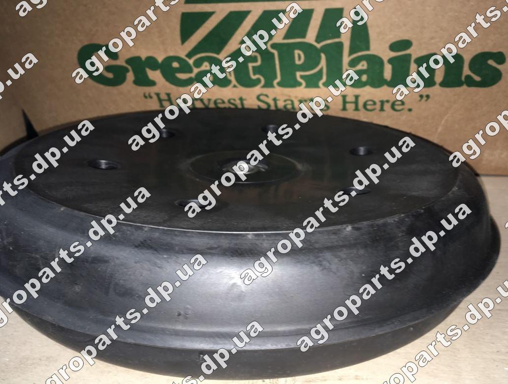 Колесо 814-158C у зборі PLASTIC прикочувальне Great Plains запчастини прикатка 3"х13" PRESS WHEEL ASSY 814-158С