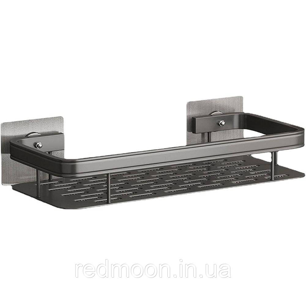 Полиця у ванну до 10 кг (30х13х5,5 см) STORAGE RACK / Самоклеюча поличка для ванної кімнати
