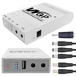 ДБЖ для роутера 10400мАч (5V/9V/12V), WGP103 / Mini UPS для роутера / Джерело безперебійного живлення для роутера