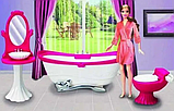Дитячі іграшкові меблі Глорія Gloria для ляльок Барбі Ванна, фото 5