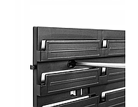 Настінна панель для інструментів з лотками контейнерами 39х39см 25 контейнерів, фото 8