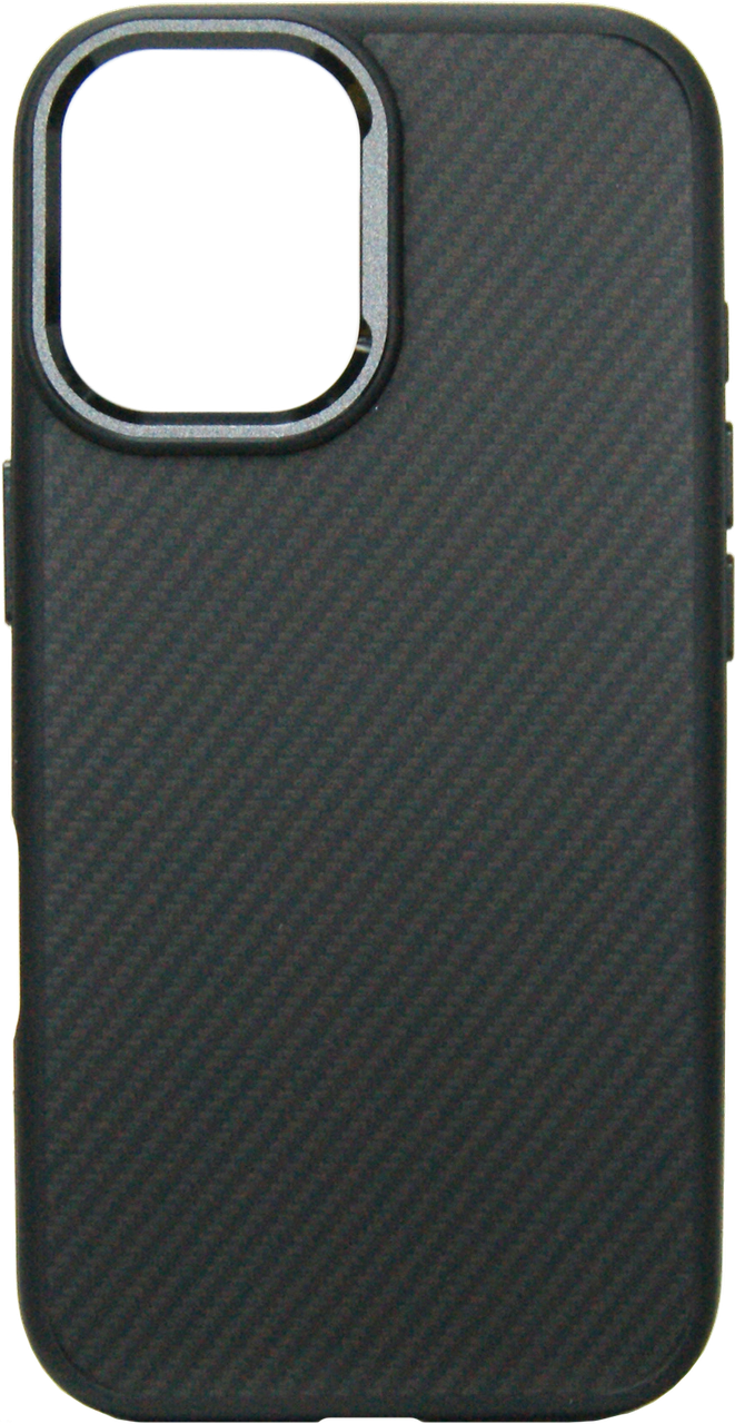 Накладка iPhone 16 Carbon TPU PC MagSafe
