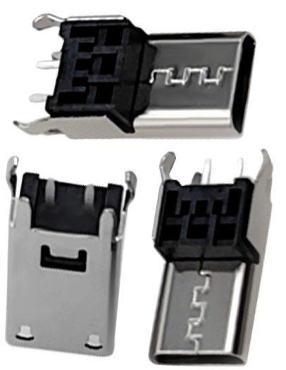 Роз'єм живлення/гніздо CN-56, 2P, H13.0 - Micro USB