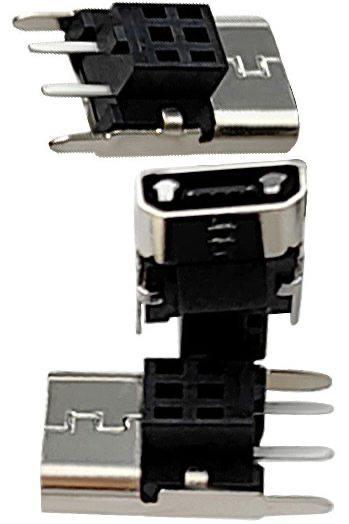 Роз'єм живлення/гніздо CN-53, 2P, H10.0 - Micro USB