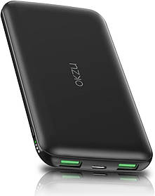OKZU 5V/2A 10000 mAh power bank, компактний портативний зарядний пристрій USB C, акумулятор для підігрівання