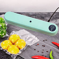 Вакуумний пакувальник автоматичний побутовий Вакууматор Vacuum Sealer апарат для пакування продуктів