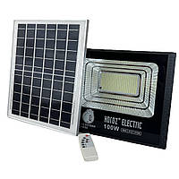 Лед прожектор на сонячній батареї TIGER-100 100W 6400K Horoz Electric