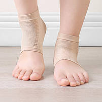 Шкарпетки для п'ят від тріщин чорні універсальний. Силіконові шкарпетки накладки на п'яти, фото 8