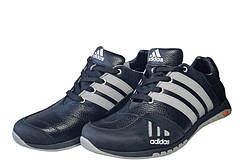 Кожаные кроссовки Adidas мужские спортивные кроссовки шкіряні чоловічі, фото 3