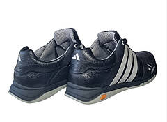 Кожаные кроссовки Adidas мужские спортивные кроссовки шкіряні чоловічі, фото 5