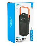 Універсальна мобільна батарея ACL PW-19 50000mAh + сонячна панель + ліхтарик, фото 10