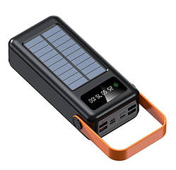 Універсальна мобільна батарея ACL PW-19 50000mAh + сонячна панель + ліхтарик