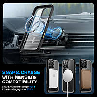 Чохол SUPCASE Unicorn Beetle Mag для iPhone 16 Pro Slim Clear MagSafe Camera Control Button, Чорний, фото 6