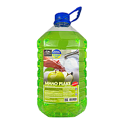 Рідке мило, 5кг (ПЕТ), зелене яблуко