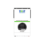 Інвертор сонячний Volt Polska SINUS PRO ULTRA-HV 11000 48/230 V (5200/11000W) + 100A MPPT (450V) 3SSHV50048, фото 2