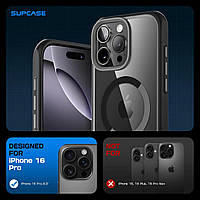 Чохол SUPCASE Unicorn Beetle Mag для iPhone 16 Pro Slim Clear MagSafe Camera Control Button, Чорний, фото 2