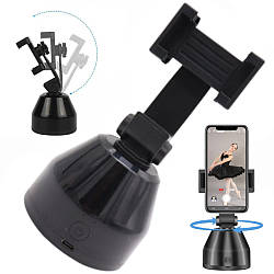 Штатив, Що обертається, для смартфона з датчиком руху Holder Robot Cameraman 360 / Розумний штатив для блогера