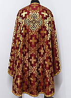 Бордові із золотом