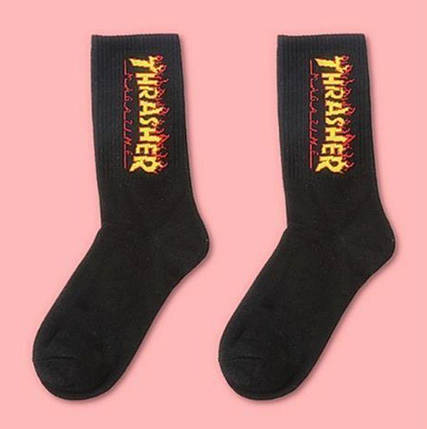 Жіночі шкарпетки THRASHER (35-38) під кросівки, фото 1