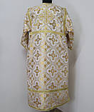 Стихар білий із золотом, фото 2
