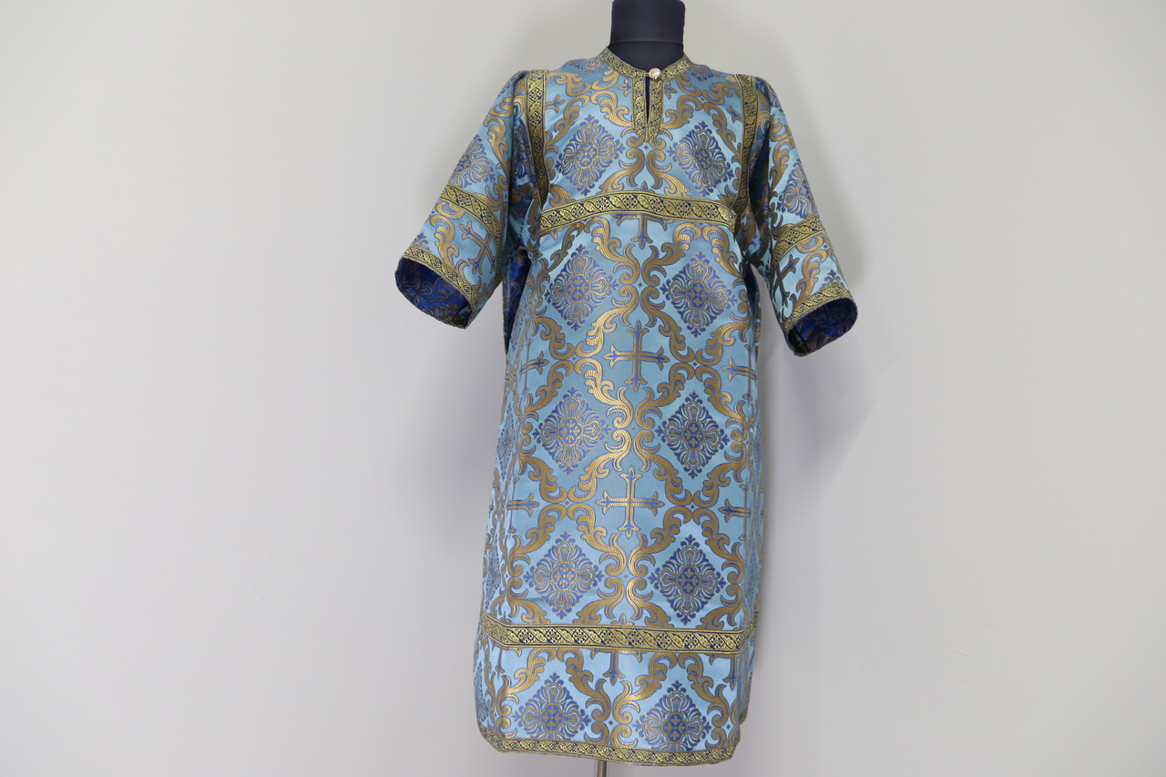 Стихар дальматик  блакитний, фото 1