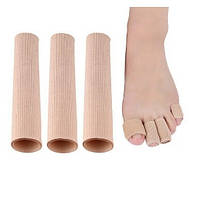 Напальчники силіконові обрізні від мозолів та натоптишів 1шт 2,5х15см. Захист від натирання на пальці, фото 8