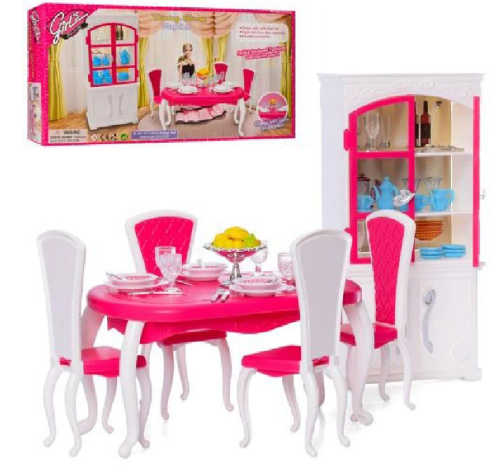 Меблі для ляльок Барбі Gloria Ресторан, фото 1