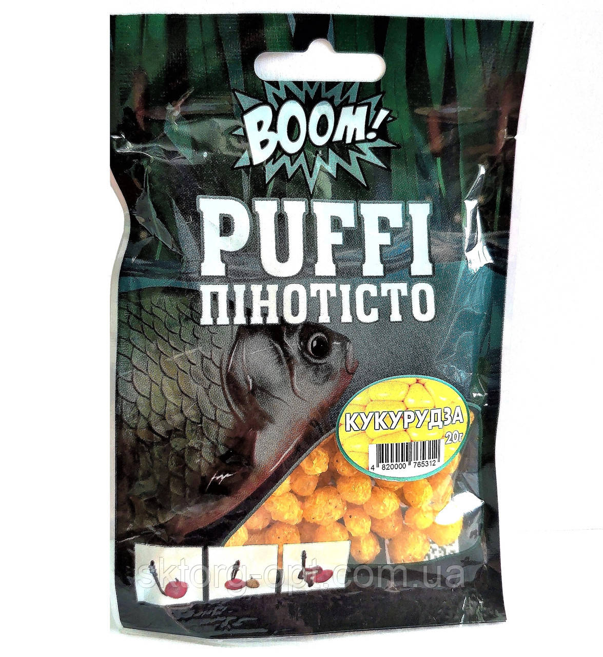 Пінотісто Boom Puffi Кукурудза 20 грамів