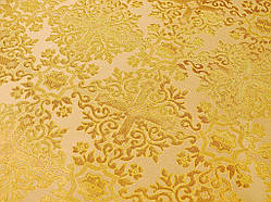 Шовкова церковна тканина Никомедия золота з золотом