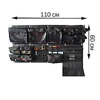 Органайзер медицинский для скорой, мобильного пункта с прозрачными карманами Стохід Варіант 2+4 DBS356