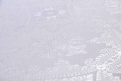 Шовкова церковна тканина Александрійський Хрест білий з сріблм