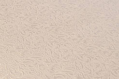 Шовкова церковна тканина Смирна біла з сріблом