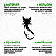 Сучасна картина на стіну декор в кімнату Величний кіт стиль лофт 25x15 см Woodyard (19071--25x15), фото 7
