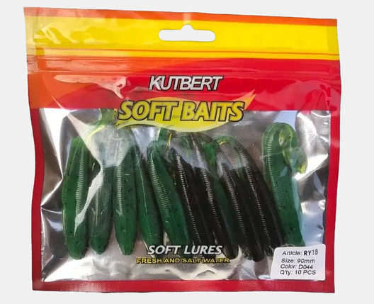 Силіконова Приманка у формі рибки Kutbert BASARA SOFT, фото 1