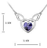 Підвіска в стилі Victoria's Secret, аметистова, фото 3