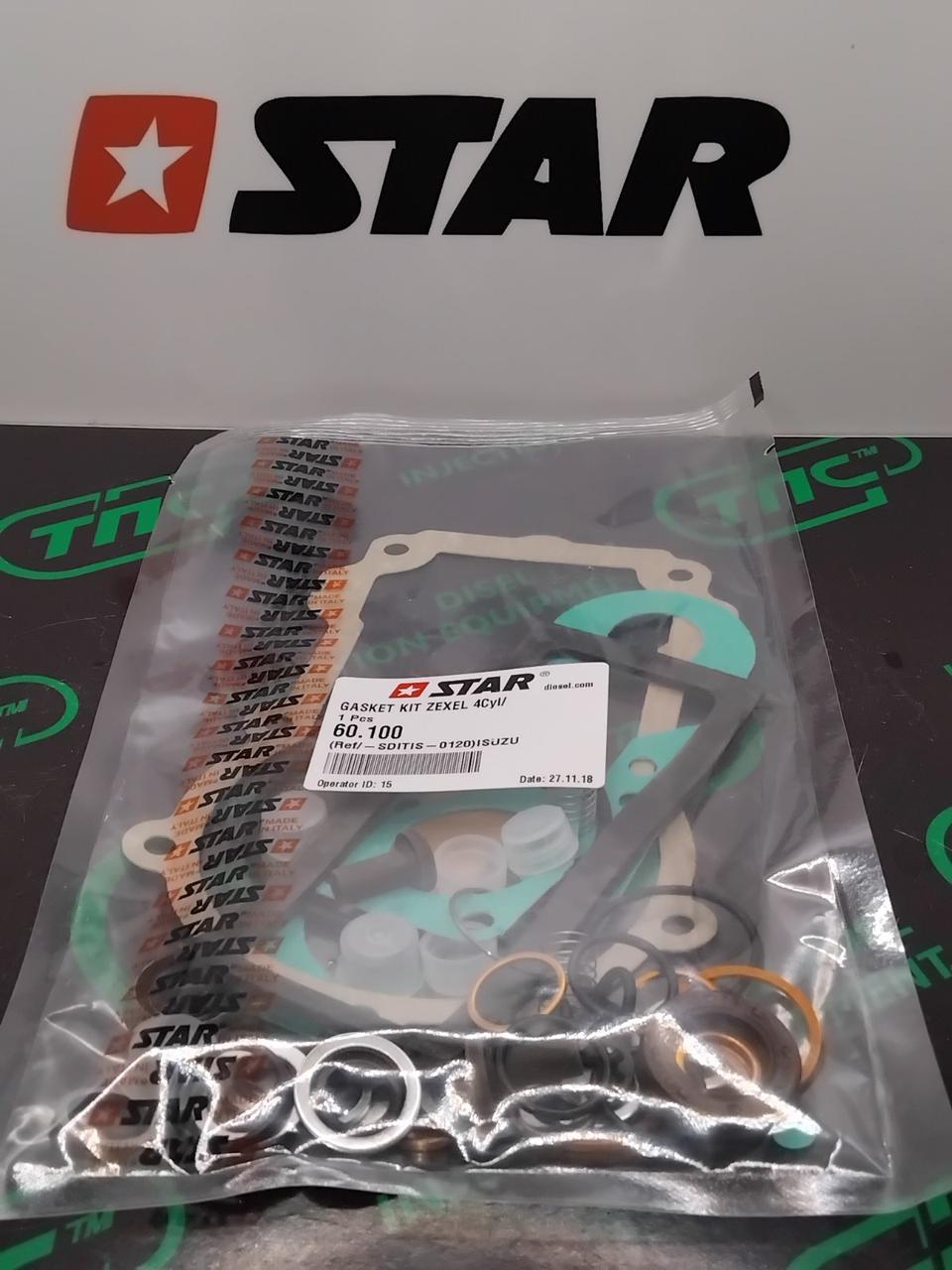 Ремкомплект ПНВТ ZEXEL Богдан, ISUZU 60.100 STAR (4 цилиндра), фото 1