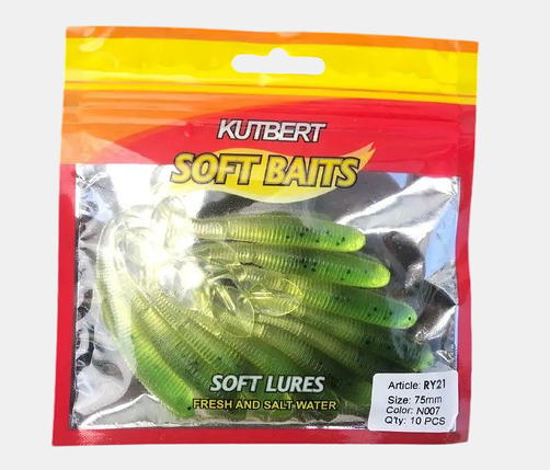 Силіконова Приманка Kutbert Swing Impact 3.0 віброхвіст, фото 1