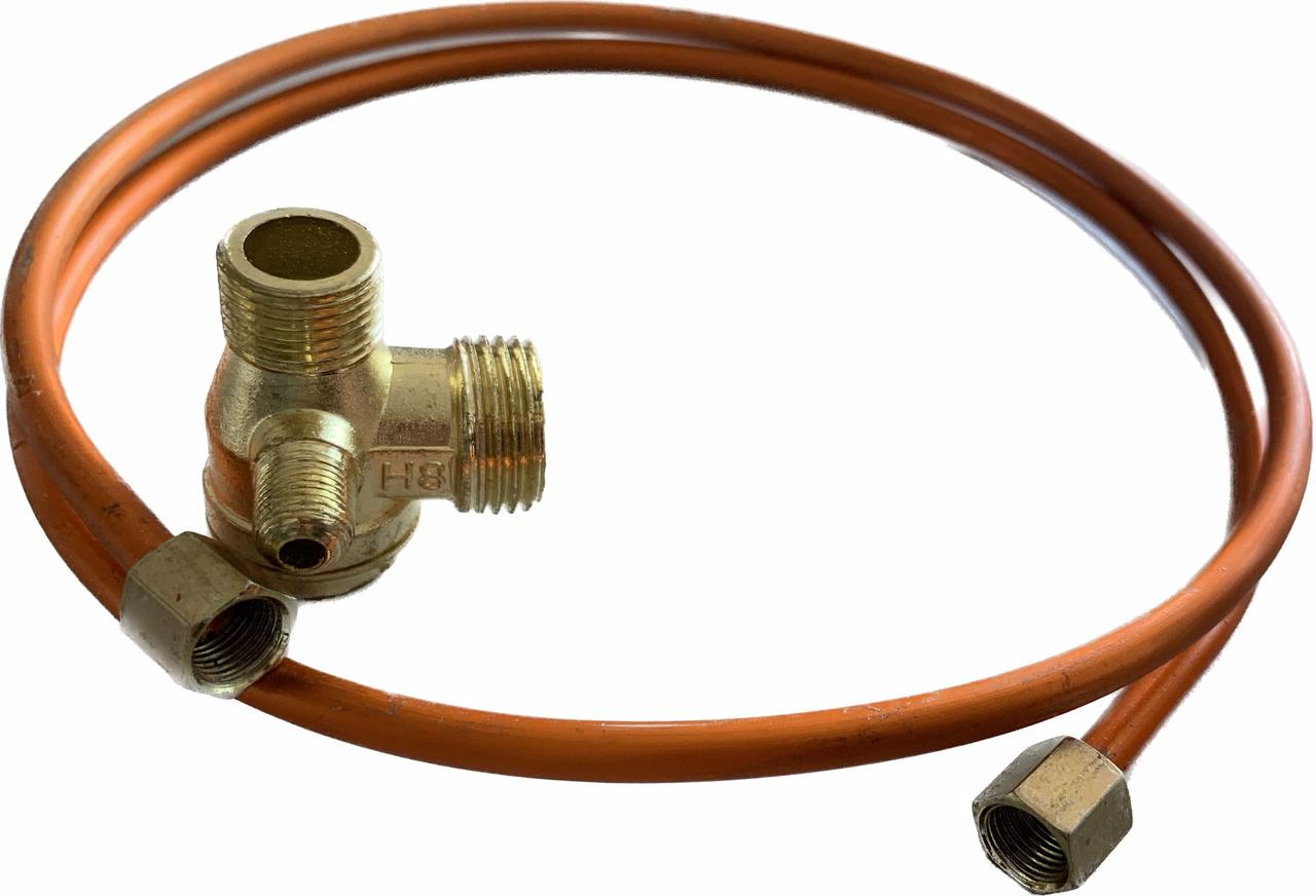 Зворотній клапан з трубкою для компрессора