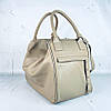 Сумка жіноча Челсі" натуральна шкіра, латте матова, фото 2