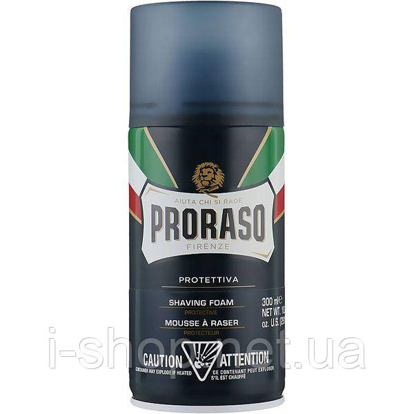 Піна для гоління з екстрактом алое Proraso shave protective foam 300 ml